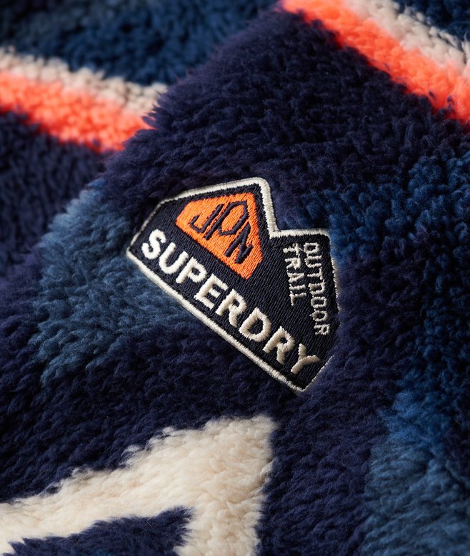 Superweiches bedrucktes Teddy-Fleece Superweiches bedrucktes Teddy-Fleece