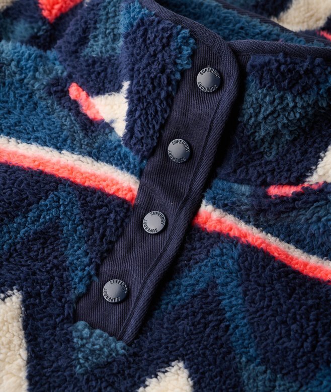 Superweiches bedrucktes Teddy-Fleece Superweiches bedrucktes Teddy-Fleece