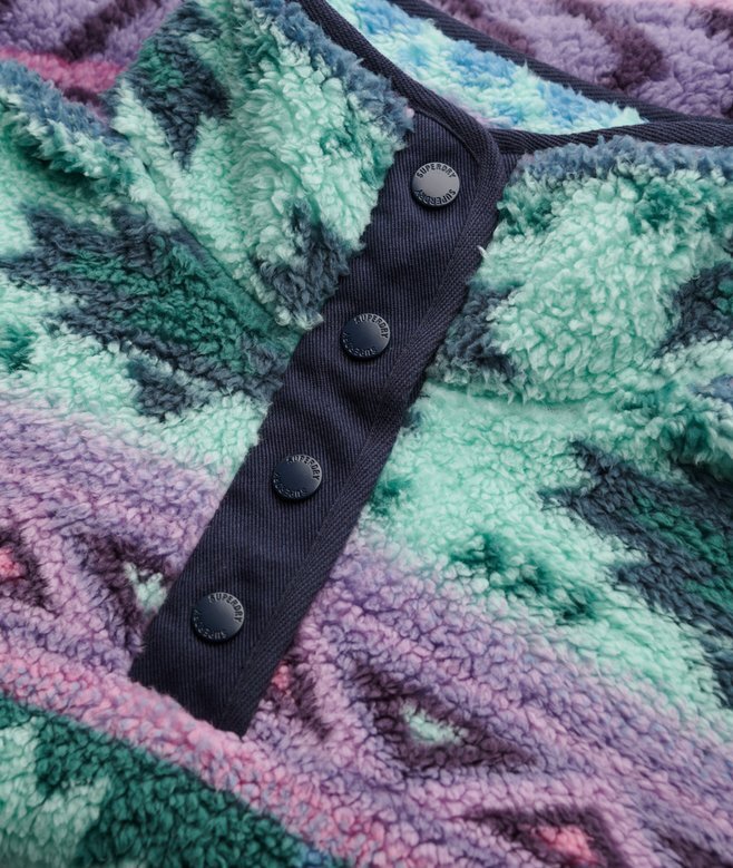 Superweiches bedrucktes Teddy-Fleece Superweiches bedrucktes Teddy-Fleece