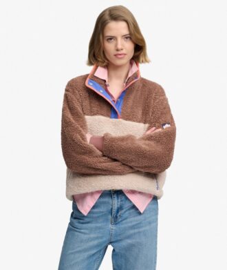 Superweiches Mash-up-Teddyfleece