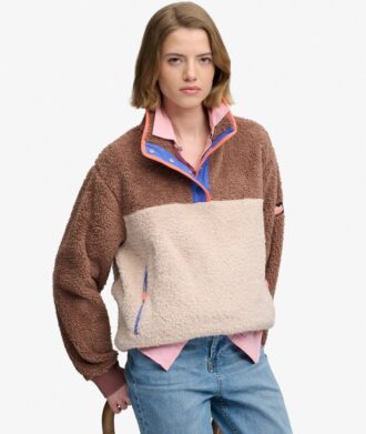 Superweiches Mash-up-Teddyfleece