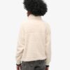 Superweiches Teddy-Fleece mit Druckknopfkragen Superweiches Teddy-Fleece mit Druckknopfkragen