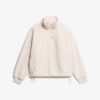 Superweiches Teddy-Fleece mit Druckknopfkragen Superweiches Teddy-Fleece mit Druckknopfkragen
