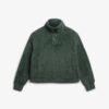 Superweiches Teddy-Fleece mit Druckknopfkragen Superweiches Teddy-Fleece mit Druckknopfkragen