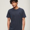 T-Shirt aus Organic Cotton mit Vintage-Struktur