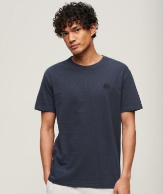 T-Shirt aus Organic Cotton mit Vintage-Struktur