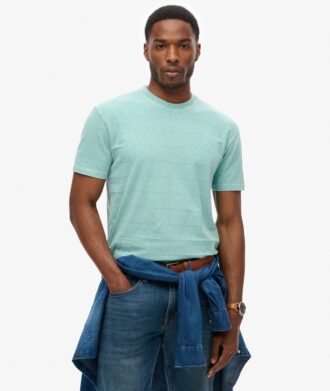 T-Shirt aus Organic Cotton mit Vintage-Struktur