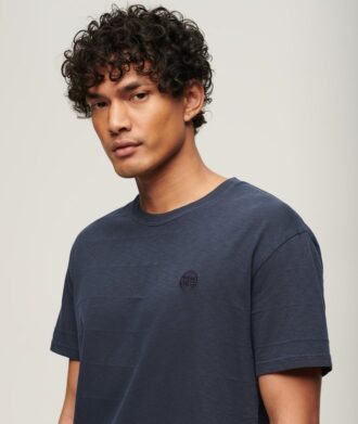 T-Shirt aus Organic Cotton mit Vintage-Struktur