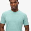 T-Shirt aus Organic Cotton mit Vintage-Struktur