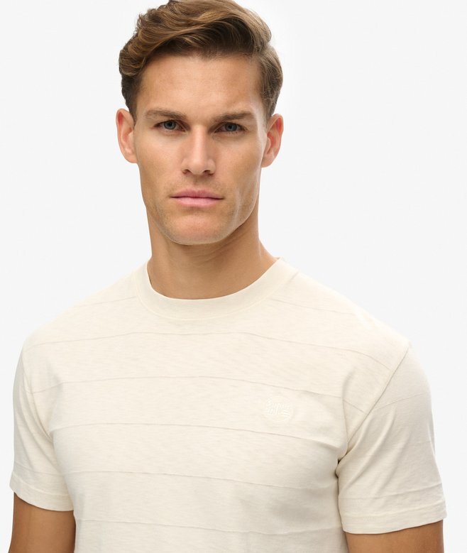 T-Shirt aus Organic Cotton mit Vintage-Struktur T-Shirt aus Organic Cotton mit Vintage-Struktur