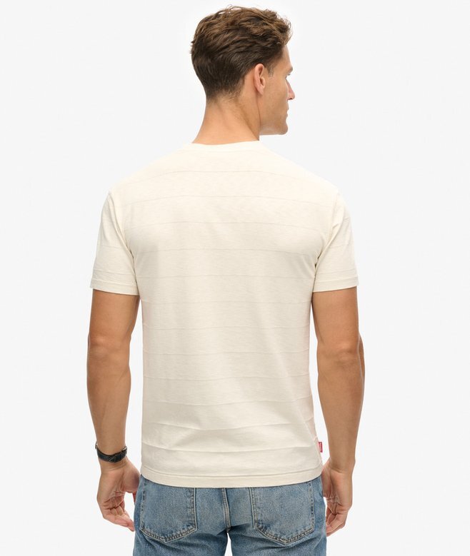 T-Shirt aus Organic Cotton mit Vintage-Struktur T-Shirt aus Organic Cotton mit Vintage-Struktur