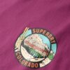 T-Shirt mit Aufdruck „Travel Postcard Chest“