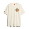 T-Shirt mit Aufdruck „Travel Postcard Chest“