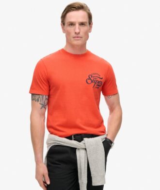 T-Shirt mit „Copper Label“-Brustgrafik