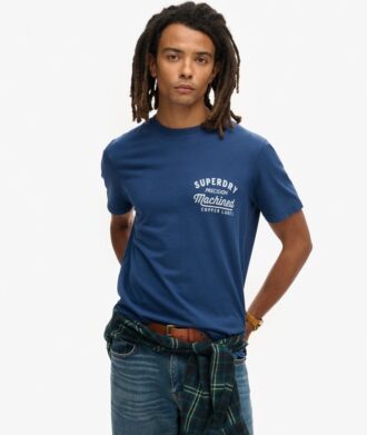 T-Shirt mit „Copper Label“-Brustgrafik