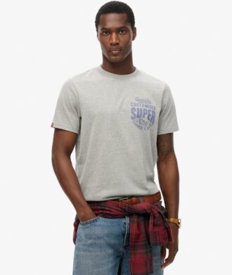 T-Shirt mit „Copper Label“-Brustgrafik