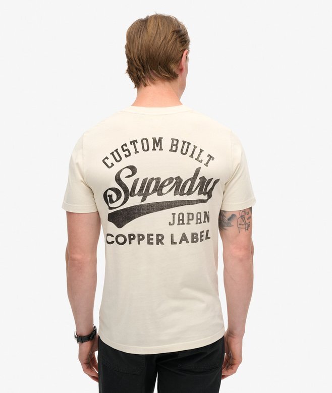 T-Shirt mit „Copper Label“-Brustgrafik T-Shirt mit „Copper Label“-Brustgrafik