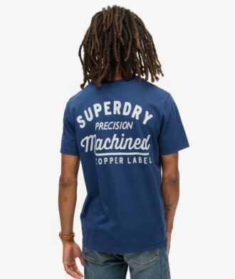 T-Shirt mit „Copper Label“-Brustgrafik