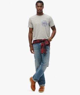 T-Shirt mit „Copper Label“-Brustgrafik