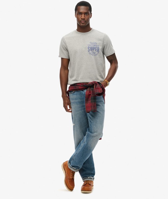 T-Shirt mit „Copper Label“-Brustgrafik T-Shirt mit „Copper Label“-Brustgrafik
