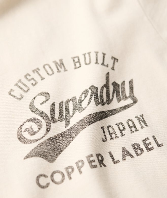 T-Shirt mit „Copper Label“-Brustgrafik T-Shirt mit „Copper Label“-Brustgrafik