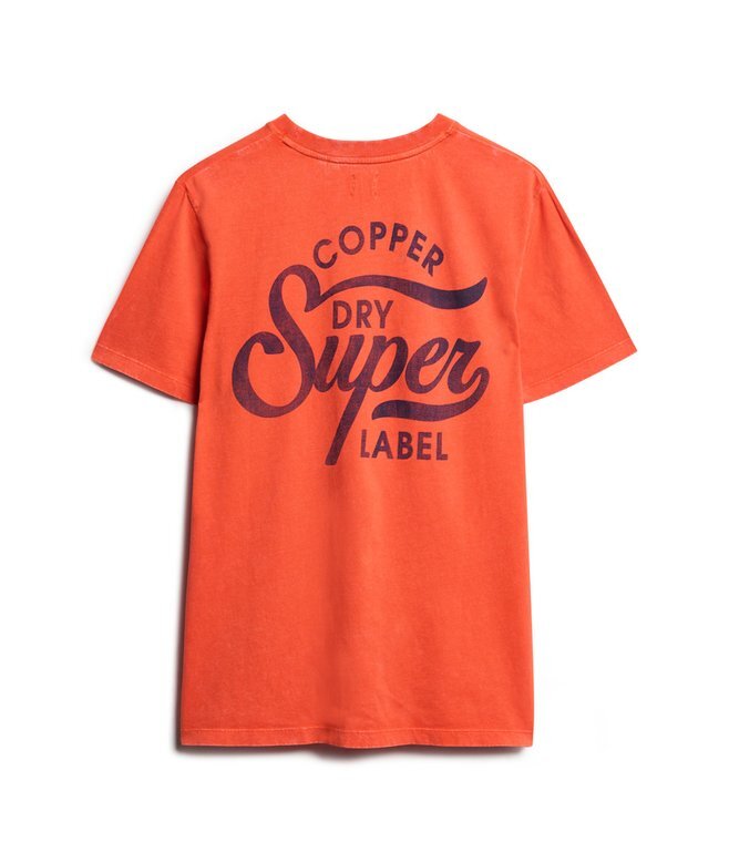 T-Shirt mit „Copper Label“-Brustgrafik T-Shirt mit „Copper Label“-Brustgrafik