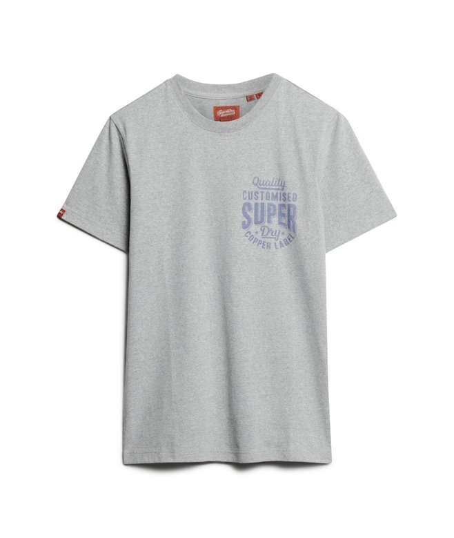 T-Shirt mit „Copper Label“-Brustgrafik T-Shirt mit „Copper Label“-Brustgrafik