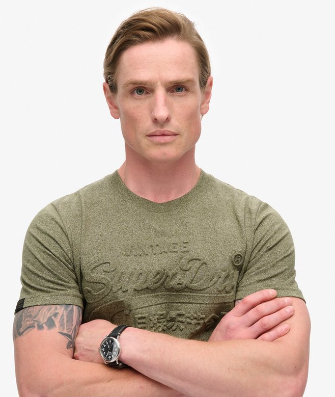 T-Shirt mit geprägter Grafik T-Shirt mit geprägter Grafik