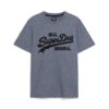 T-Shirt mit gesticktem Vintage-Logo