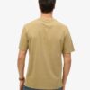 T-Shirt mit kontrastfarbener Naht an der Tasche