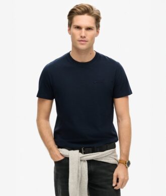 T-Shirt mit „Organic Cotton Essential“-Logo