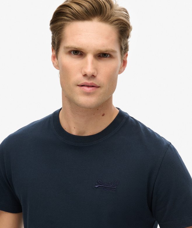 T-Shirt mit „Organic Cotton Essential“-Logo T-Shirt mit „Organic Cotton Essential“-Logo