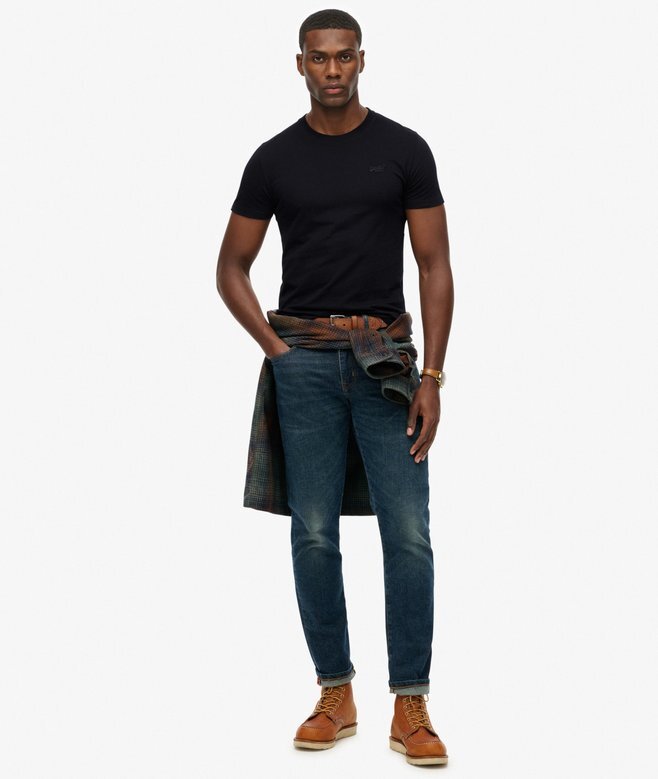 T-Shirt mit „Organic Cotton Essential“-Logo T-Shirt mit „Organic Cotton Essential“-Logo