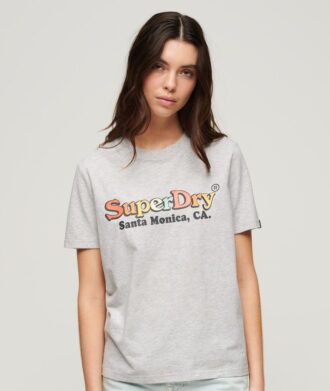 T-Shirt mit Regenbogen-Logo und lockerer Passform