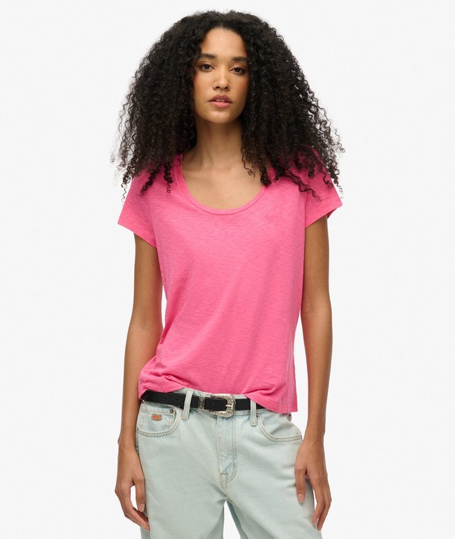 T-Shirt mit Rundhalsausschnitt T-Shirt mit Rundhalsausschnitt