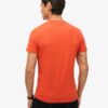 T-Shirt mit V-Ausschnitt und „Organic Cotton Essential“-Logo