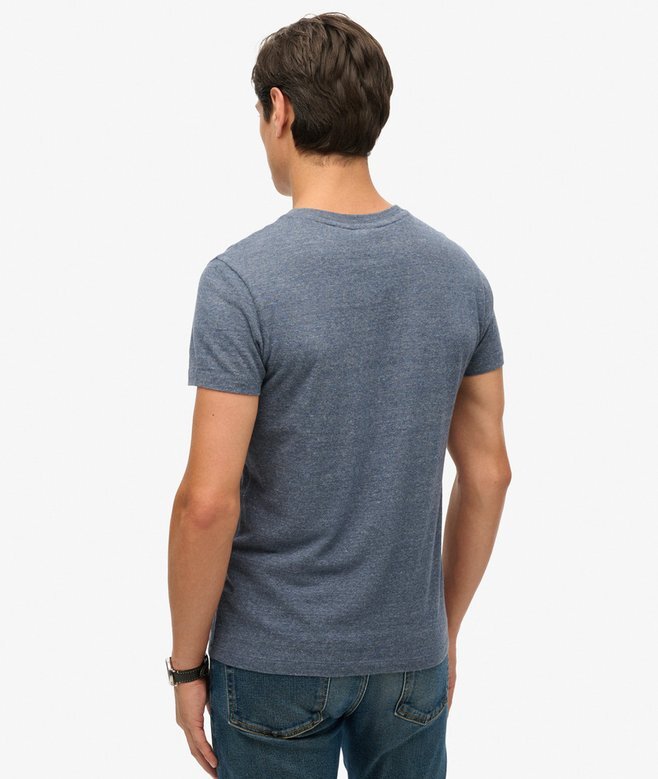 T-Shirt mit V-Ausschnitt und „Organic Cotton Essential“-Logo T-Shirt mit V-Ausschnitt und „Organic Cotton Essential“-Logo