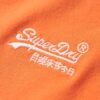 T-Shirt mit V-Ausschnitt und „Organic Cotton Essential“-Logo