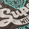 T-Shirt mit verziertem Poster-Motiv und Flügelärmeln