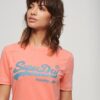 T-Shirt mit verziertem Vintage-Logo