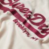 T-Shirt mit verziertem Vintage-Logo