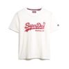 T-Shirt mit verziertem Vintage-Logo