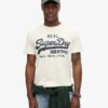 T-Shirt mit Vintage-Logo-Grafik T-Shirt mit Vintage-Logo-Grafik