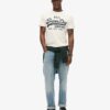 T-Shirt mit Vintage-Logo-Grafik T-Shirt mit Vintage-Logo-Grafik