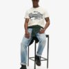 T-Shirt mit Vintage-Logo-Grafik T-Shirt mit Vintage-Logo-Grafik