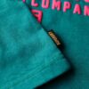 Tailliertes T-Shirt mit Puff-Print