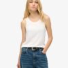 Tanktop mit U-Ausschnitt Tanktop mit U-Ausschnitt