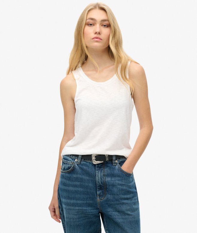 Tanktop mit U-Ausschnitt Tanktop mit U-Ausschnitt