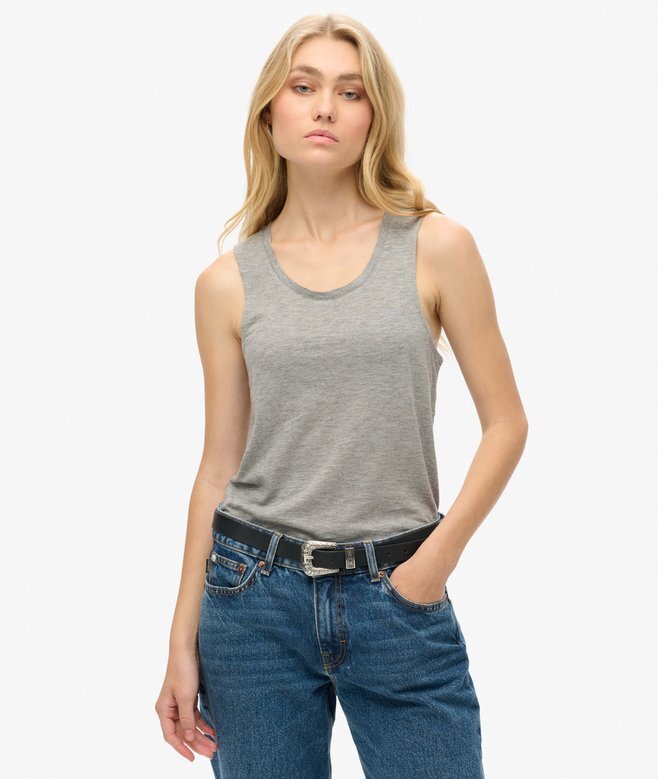 Tanktop mit U-Ausschnitt Tanktop mit U-Ausschnitt