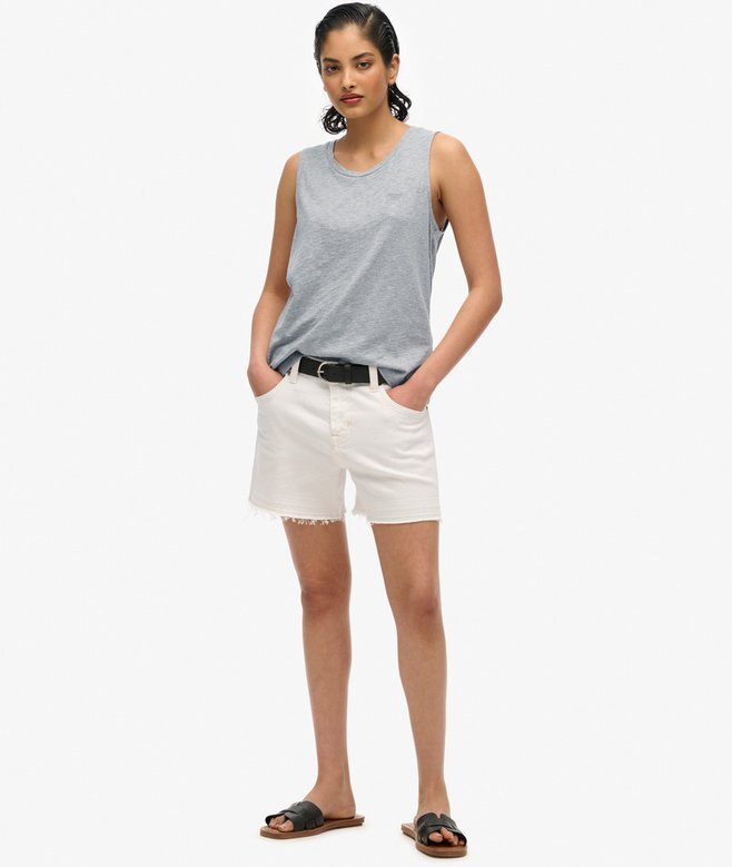Tanktop mit U-Ausschnitt Tanktop mit U-Ausschnitt